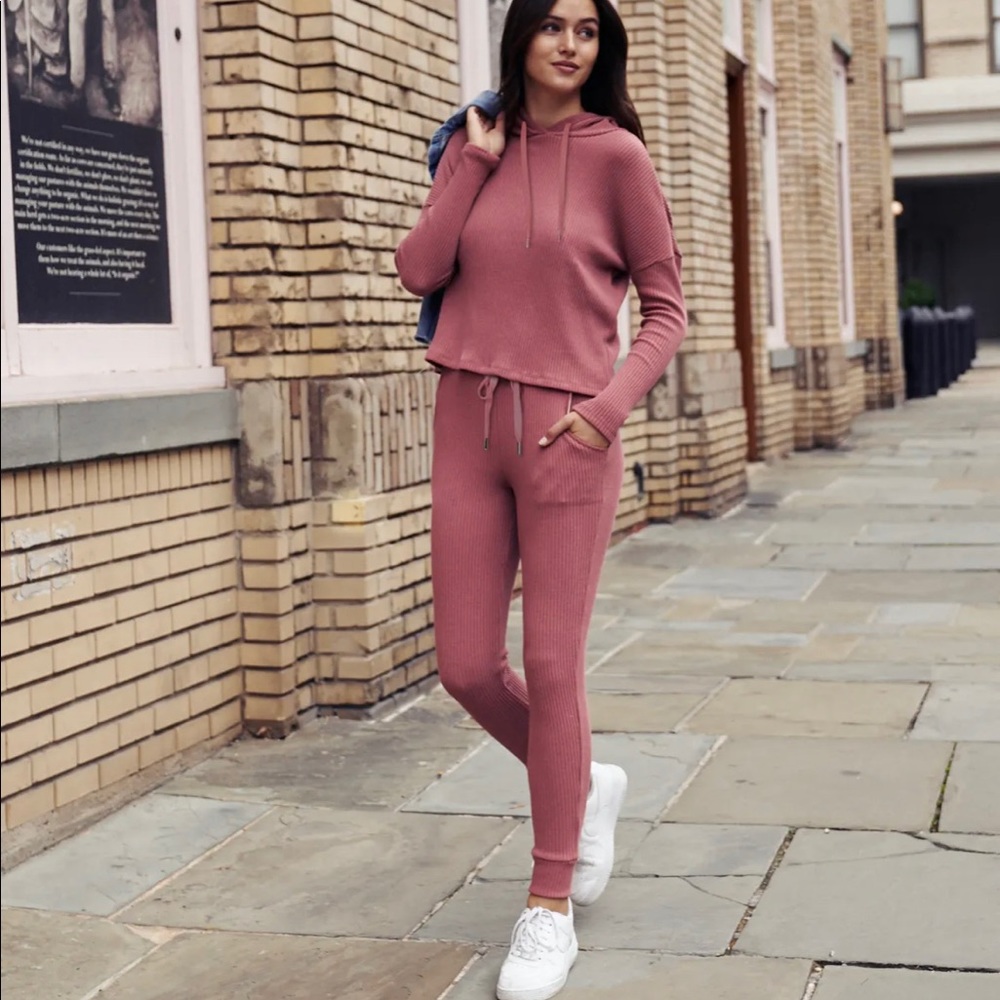 REVOLVE Ribbed Joggers - Picture 4 of 11